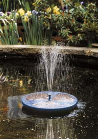 Solar Powered Fountain